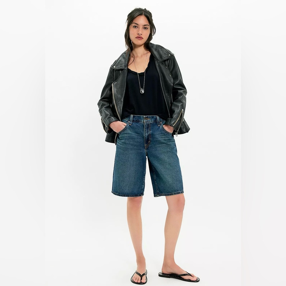 NEW. Free People Levi’s Baggy Dad Jorts. NWT